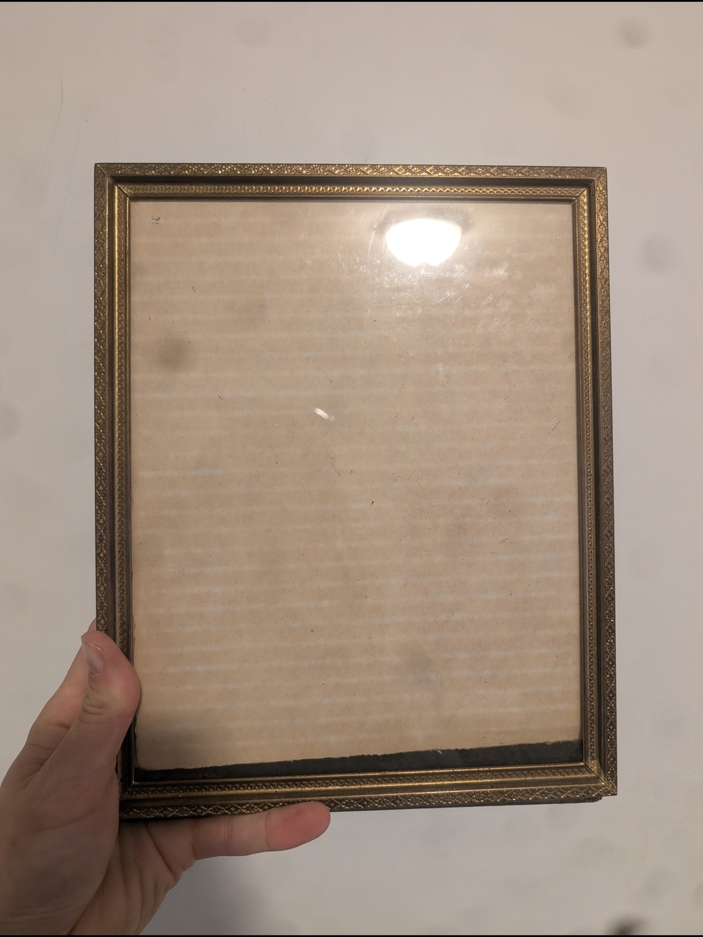 Antique-Style Bronze Picture Frame - Bronze Finish